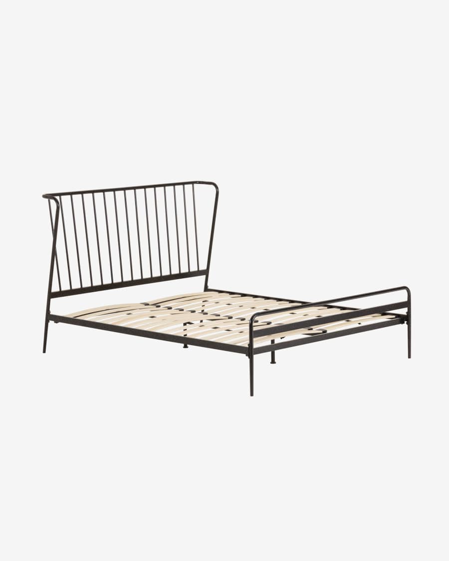 Narlu Bett anthrazit 160 x 200 cm