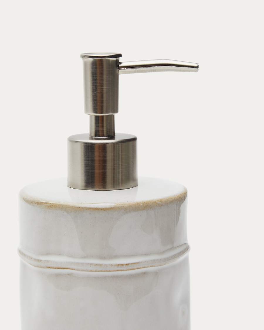 Dispensador de sabó Savel de gres gris