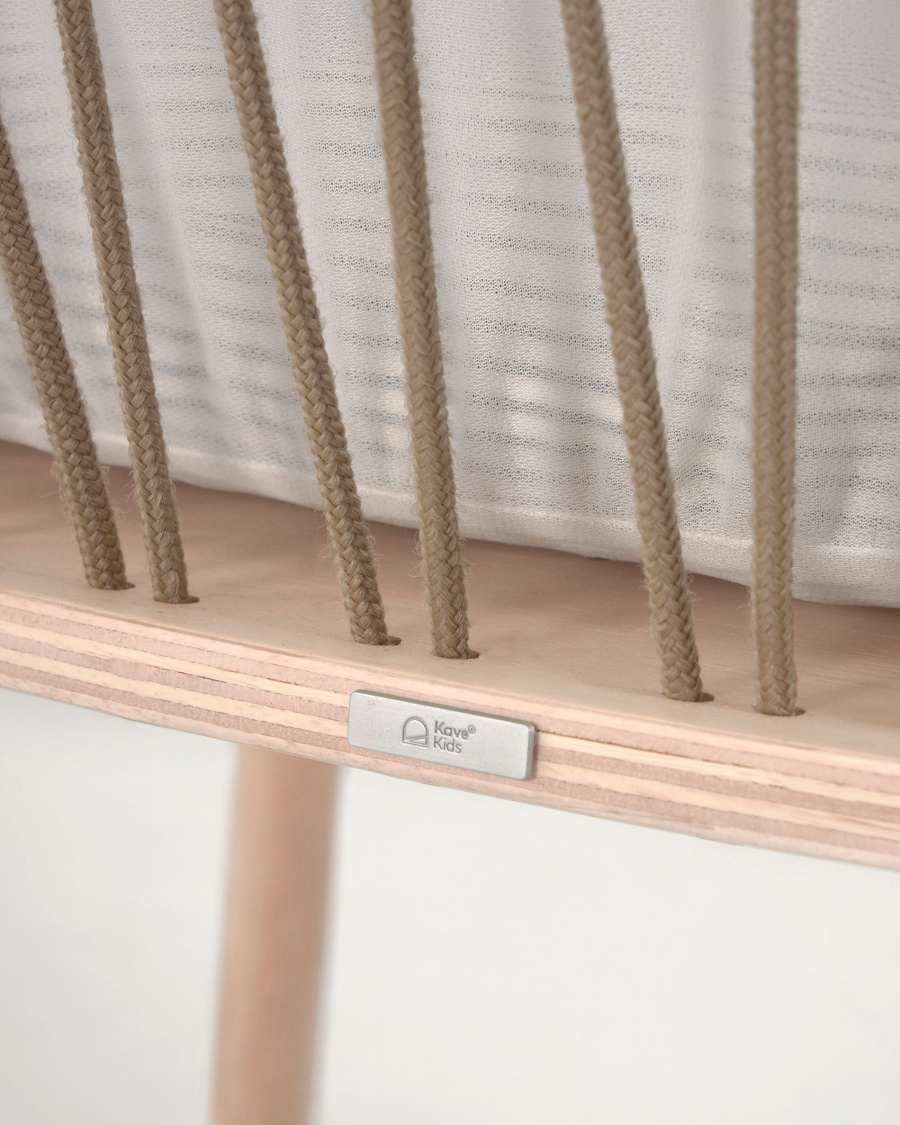 Leonela ash wood bassinet 97 x 62 cm FSC 100%