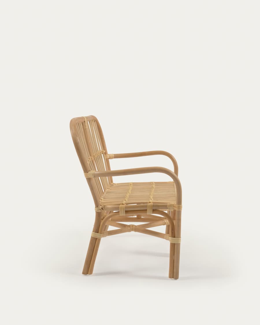 Marzieh rattan children’s bench, 67 cm