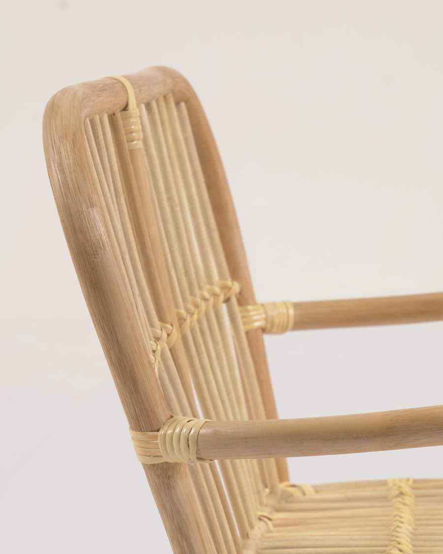 Marzieh rattan children’s bench, 67 cm