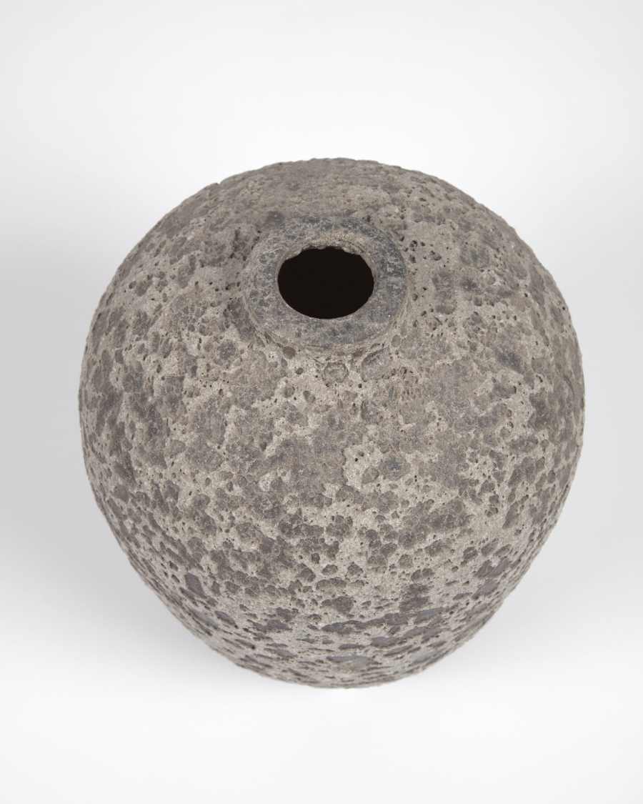 Amaranta large grey vase 28 cm