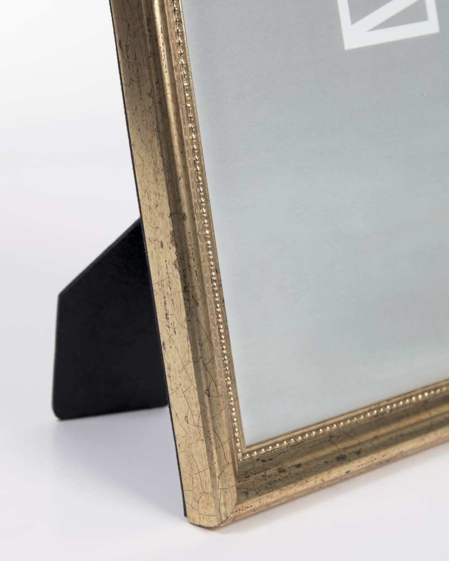Naia grosser Fotorahmen gold 24 x 33 cm