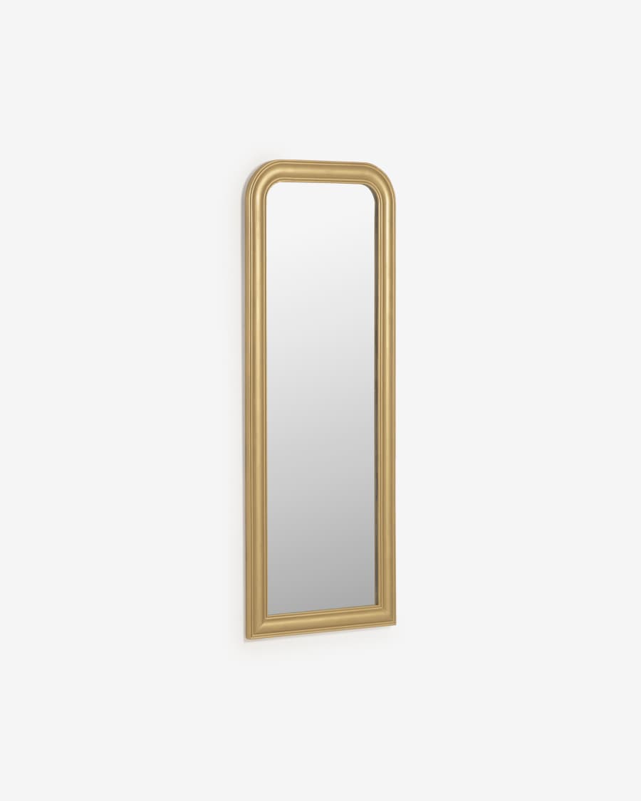 Specchio Adinoshika dorato 63 x 163 cm