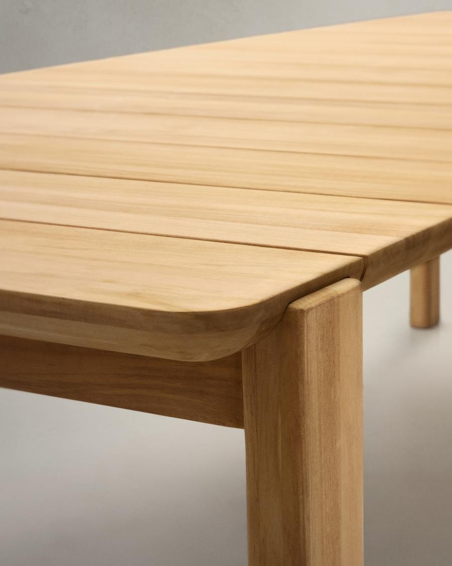 Icaro table made from solid teak wood, 280 x 112 cm, FSC 100%