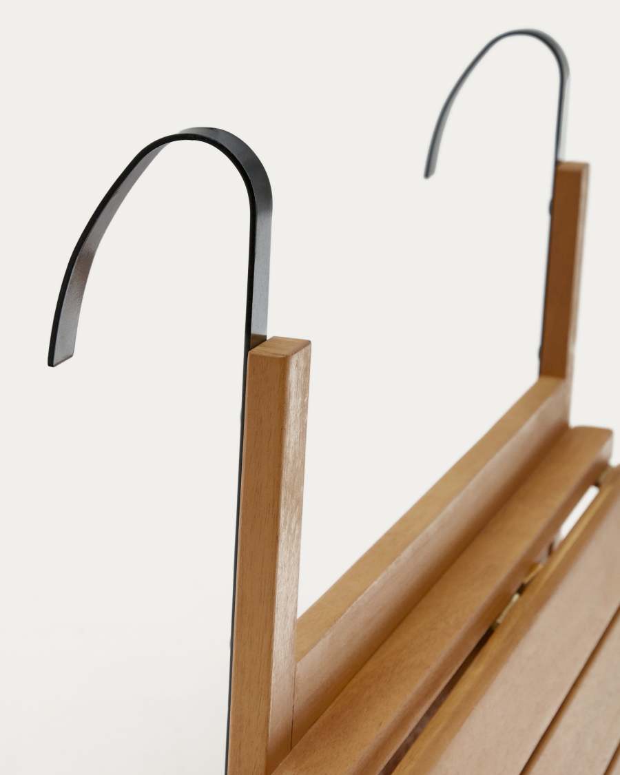 Amarilis folding balcony table made from solid acacia wood, 50 x 70 cm FSC 100%