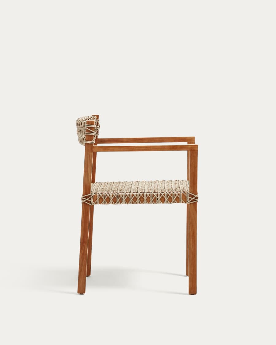 Giverola solid teak chair