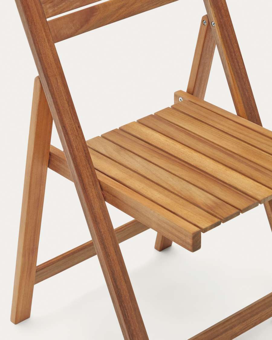 Sadirar folding outdoor chair made from solid acacia wood FSC 100%