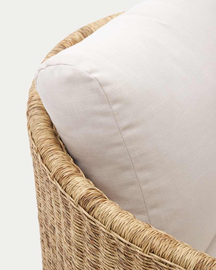 Xoriguer Sessel aus synthetischem Rattan und massivem Eukalyptusholz FSC 100%