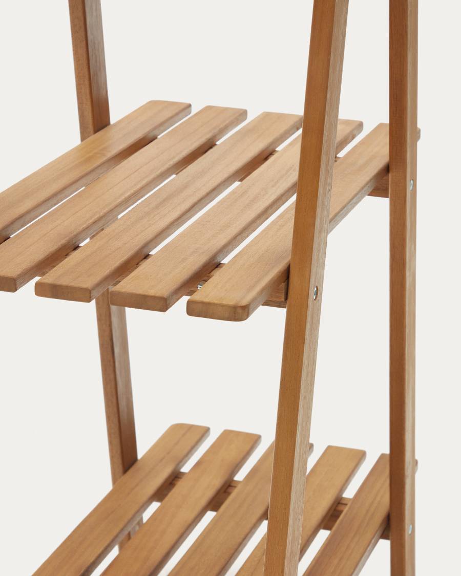 Victora outdoor shelving unit made from solid acacia wood, 80 x 140 cm FSC 100%