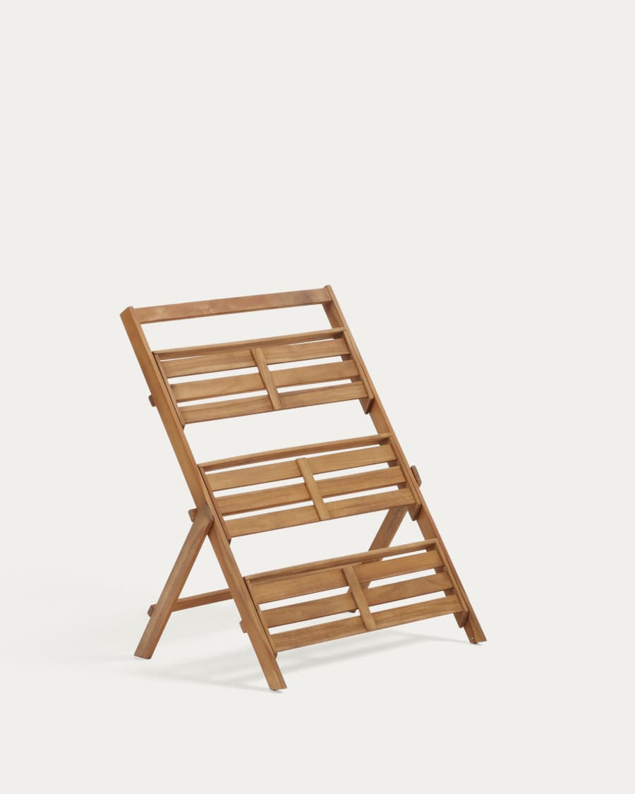 Victora outdoor shelving unit made from solid acacia wood, 70 x 85 cm FSC 100%