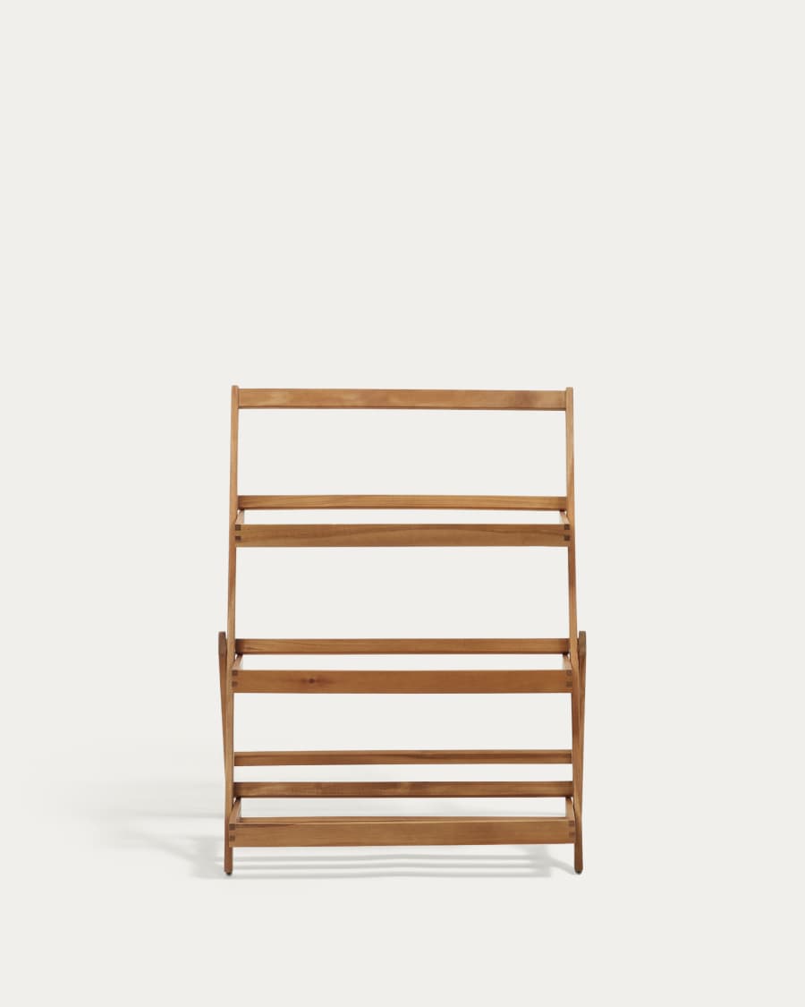 Victora outdoor shelving unit made from solid acacia wood, 70 x 85 cm FSC 100%