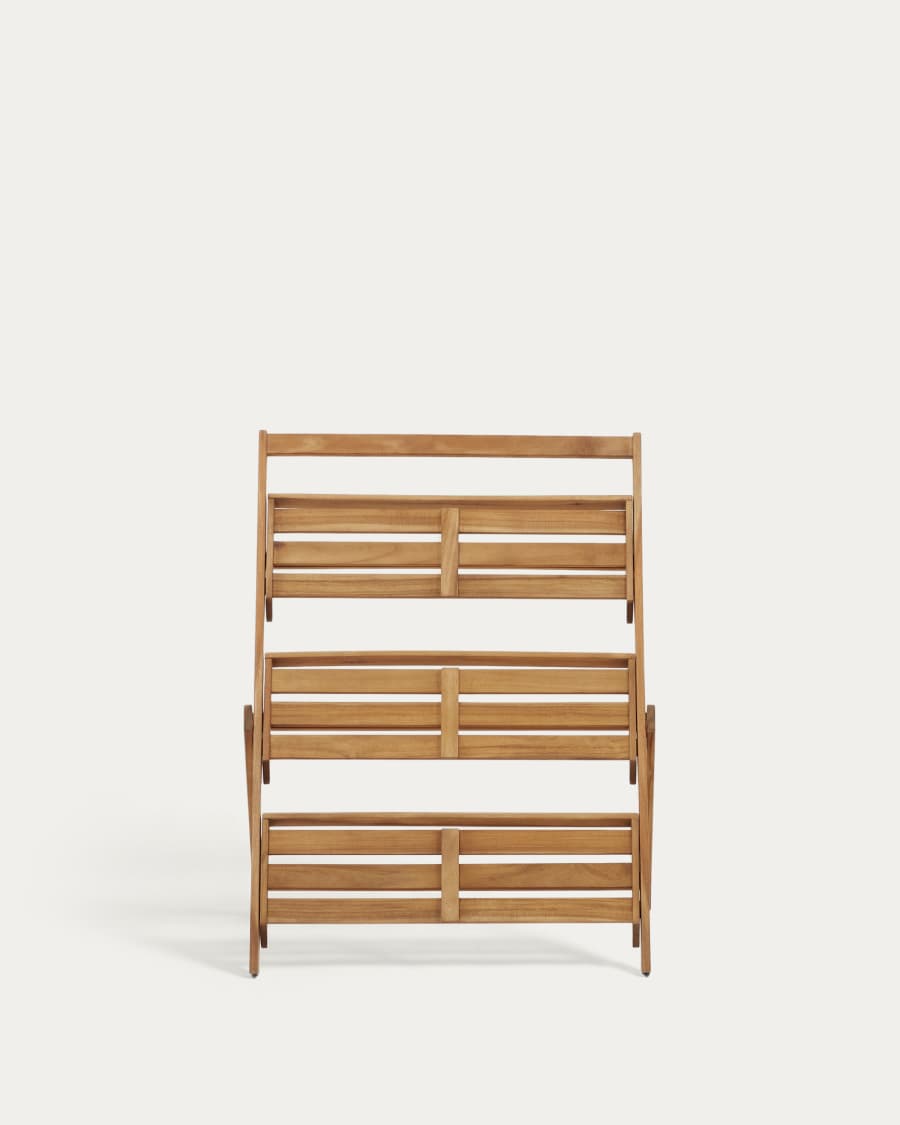 Victora outdoor shelving unit made from solid acacia wood, 70 x 85 cm FSC 100%