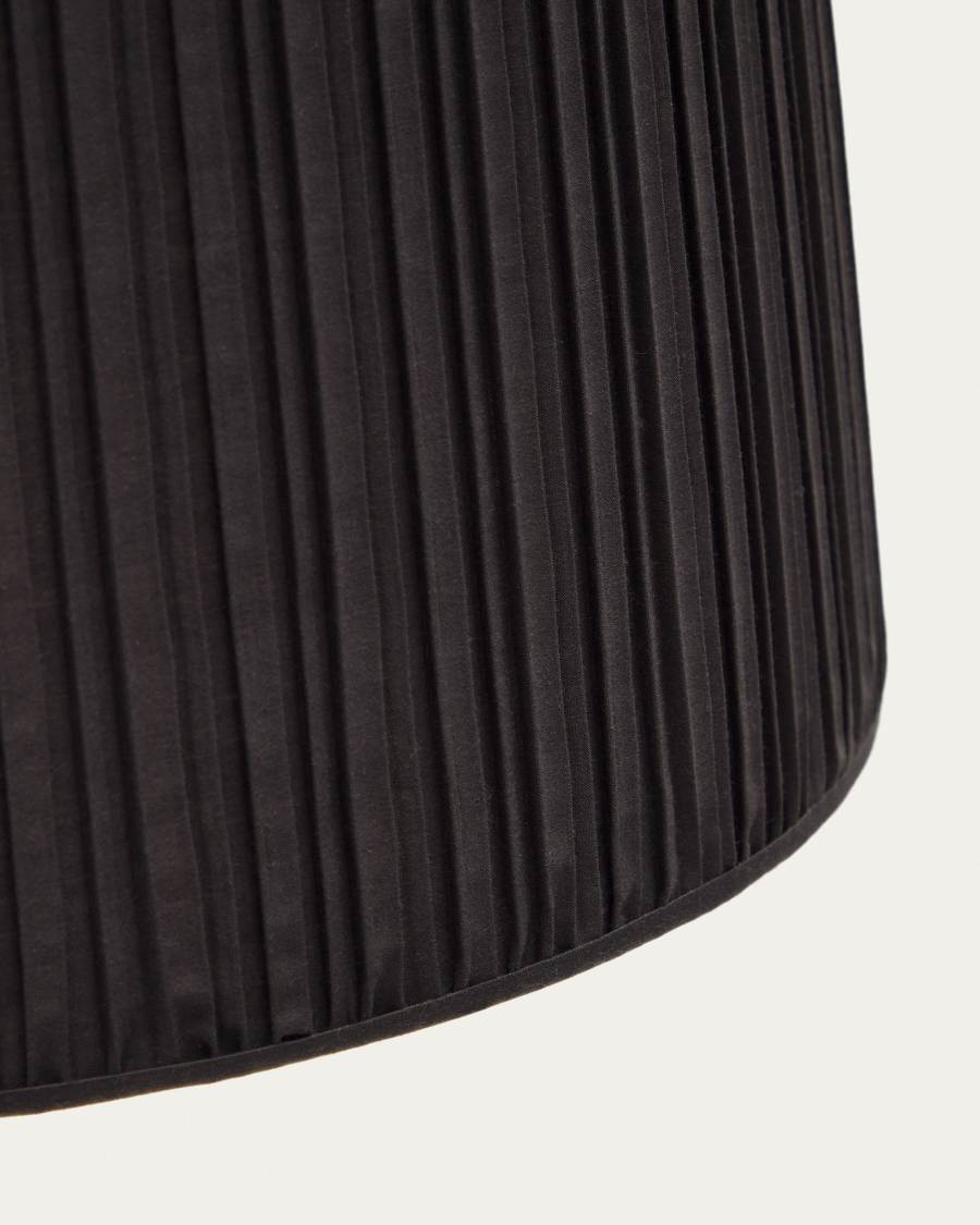 Guash ceiling lamp shade in black, Ø 50 cm