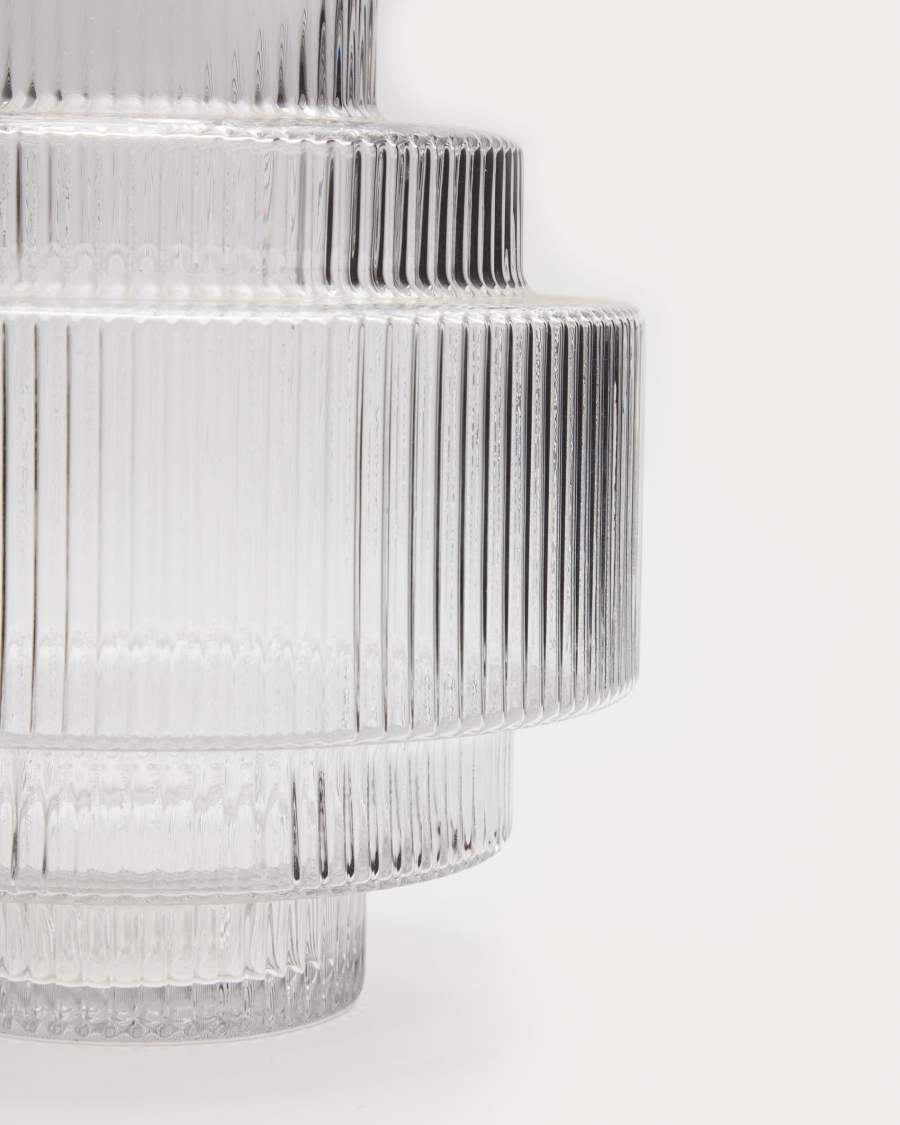 Whitby transparent vase, 20 cm