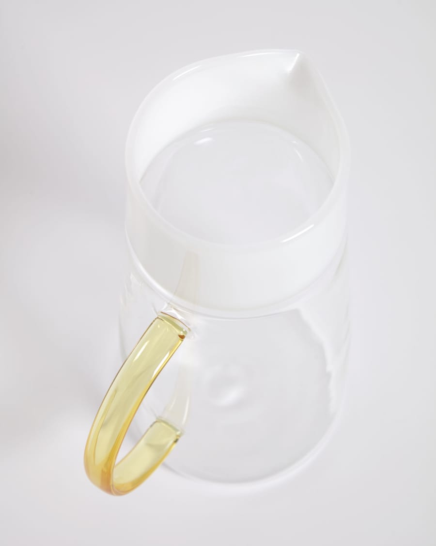 Navone transparent glass jug