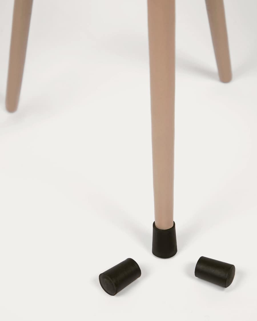 Blumentopf Apia aus Metall beige Ø 18 cm