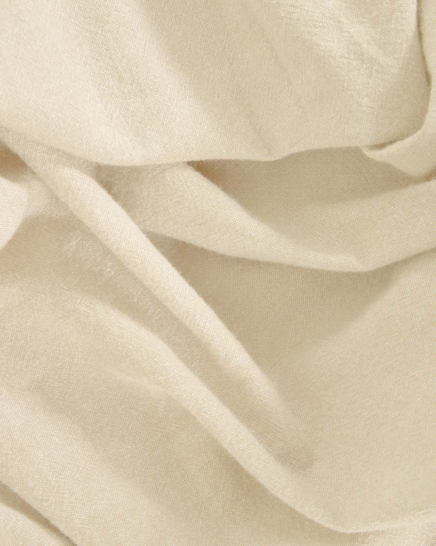 Parure Dileta drap,housse couette,taies oreiller en coton bio GOTS marron 150 x 190 cm