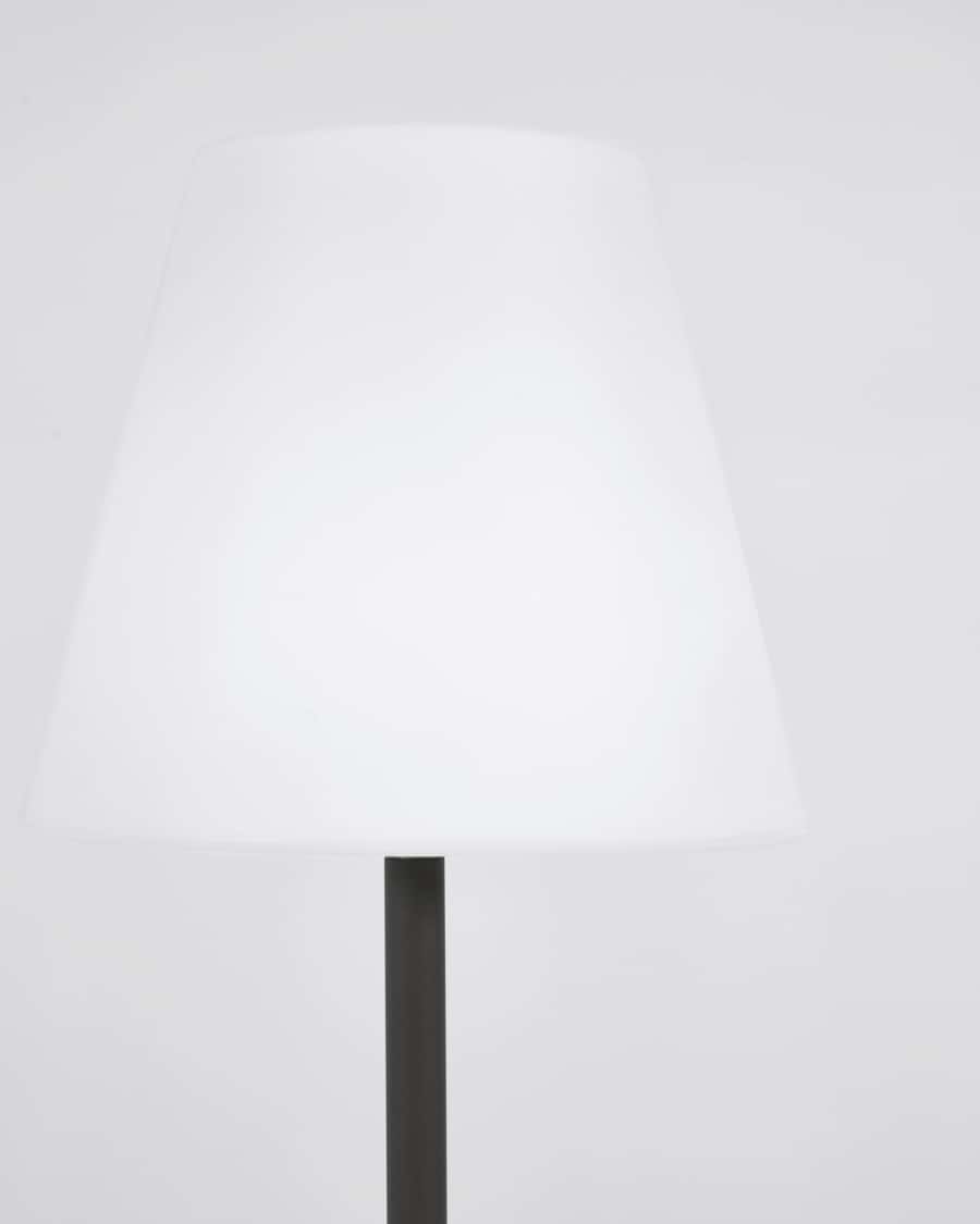 Amaray vloerlamp voor buiten in staal met zwarte afwerking