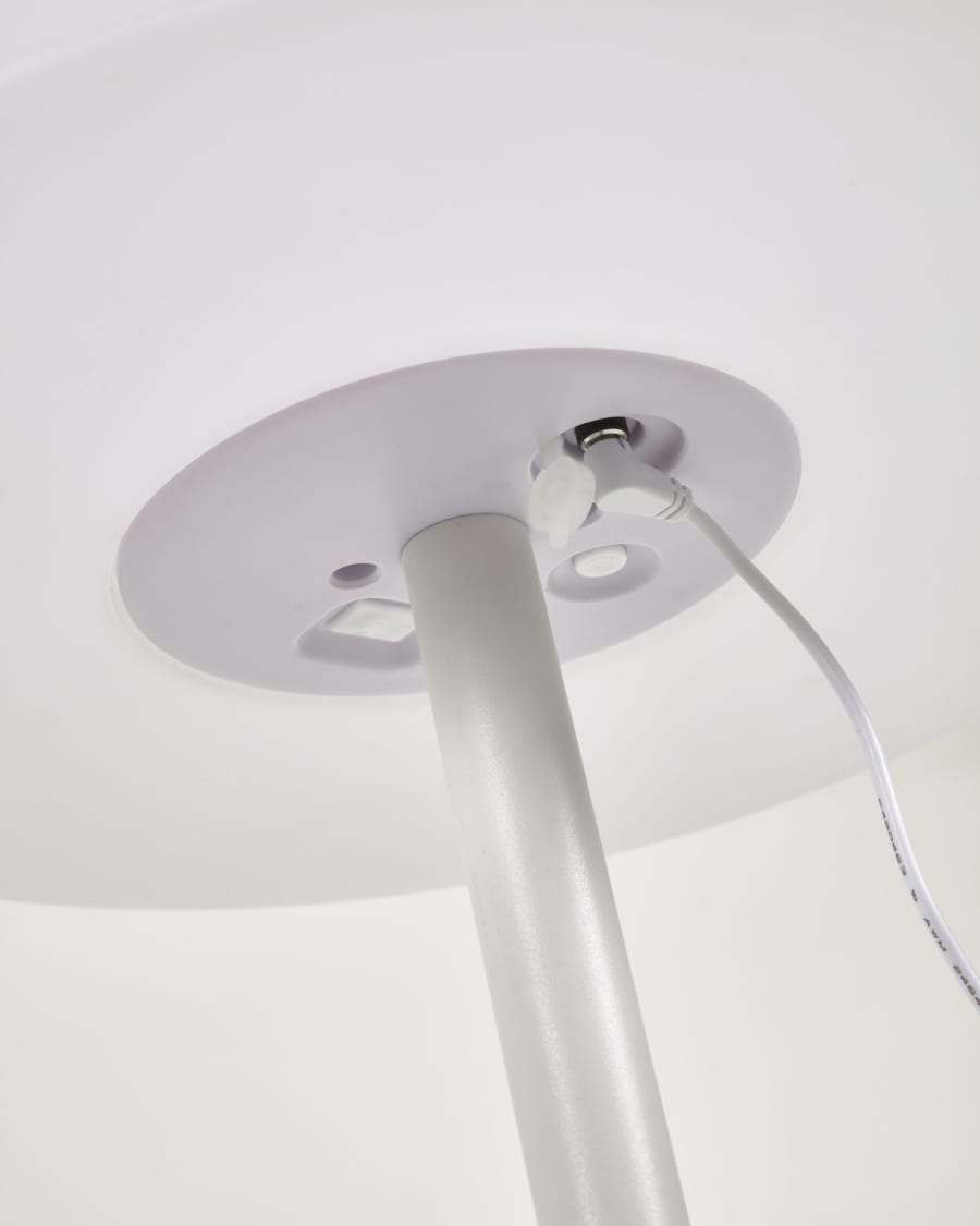 Amaray Outdoor Stehlampe aus Stahl mit weißem Finish