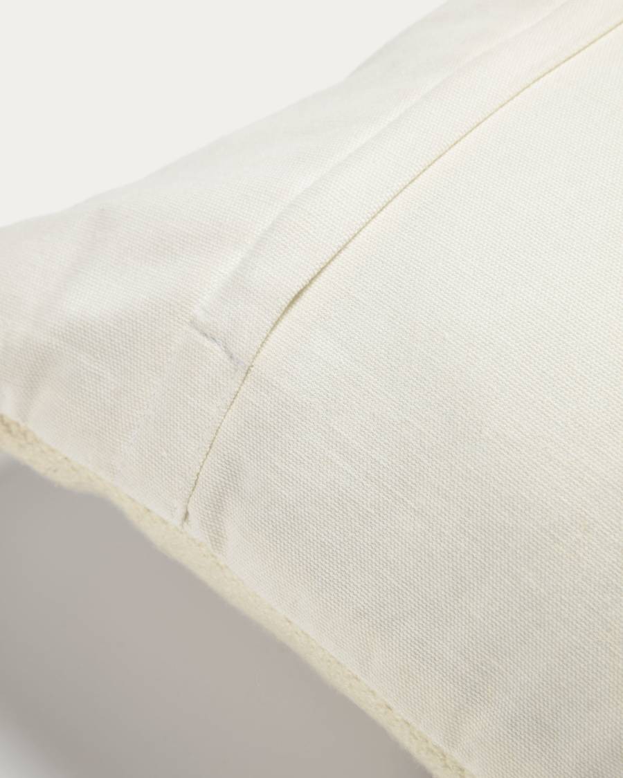 Tadea cushion cover, 100% cotton with a multicolour rainbow design, 45 x 45 cm