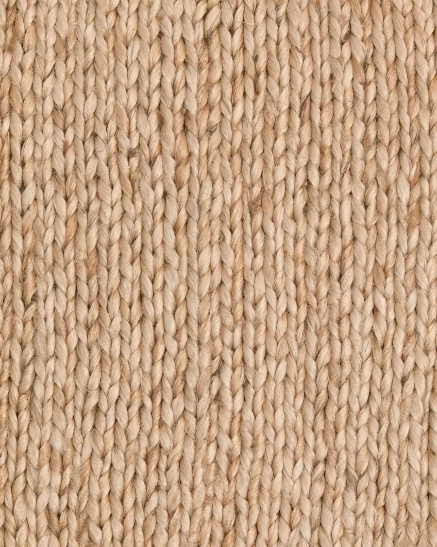 Doraldina oval rug made from 100% jute, Ø 50 x 80 cm