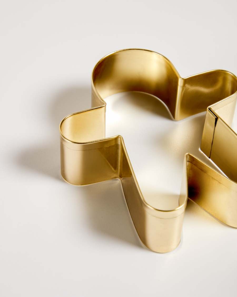 Vanilia Set aus 2 Keksformen Lebkuchenmann und Baum asu Stahl