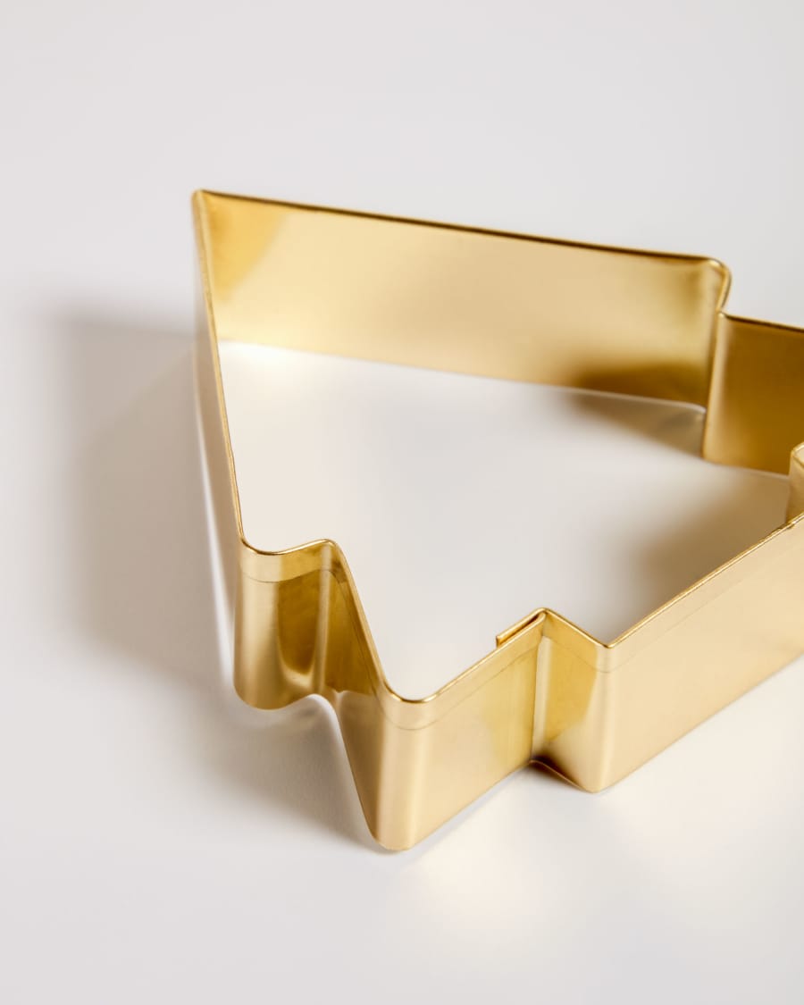 Vanilia Set aus 2 Keksformen Lebkuchenmann und Baum asu Stahl