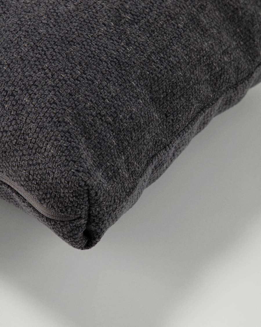 Galene cushion cover in grey, 45 x 45 cm