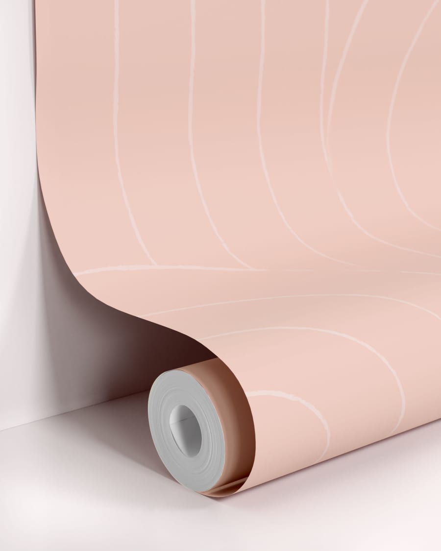 Paper pintat Arcadia amb arcs rosa 10 x 0,53 m FSC MIX Credit