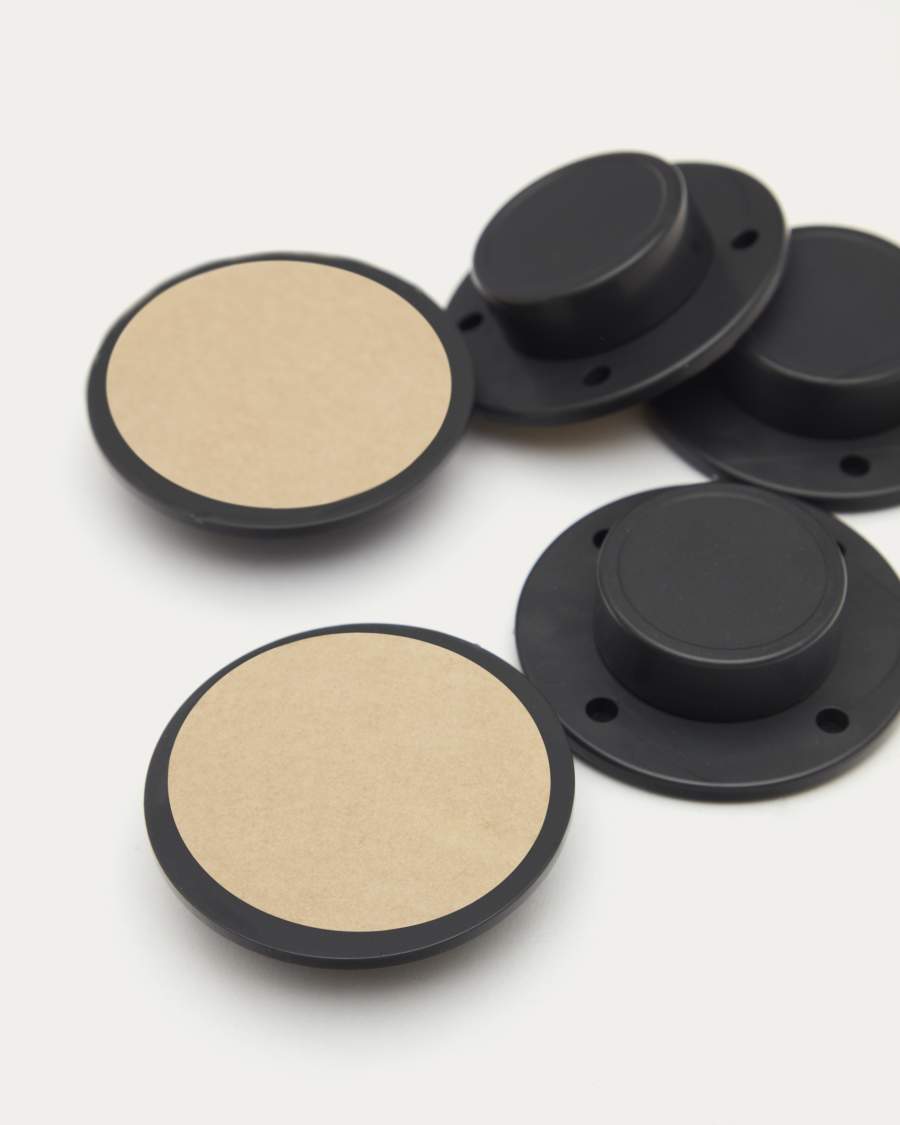 Jeu de 5 pieds réglables avec adhésif pour étagère Litto