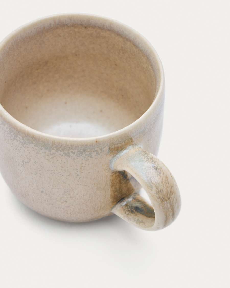 Lauriana Tasse aus Keramik in Beige