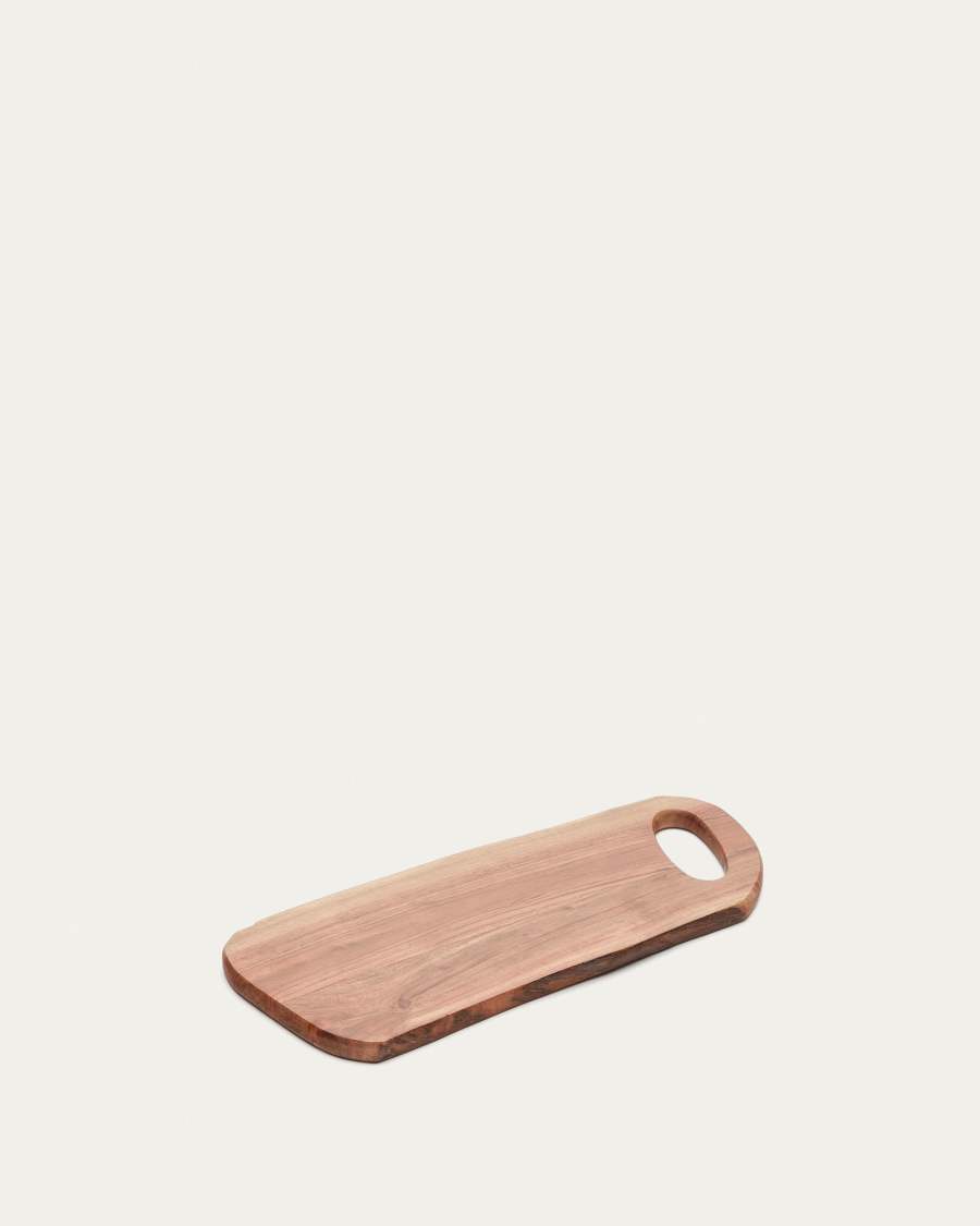 Enola small solid acacia wood serving board