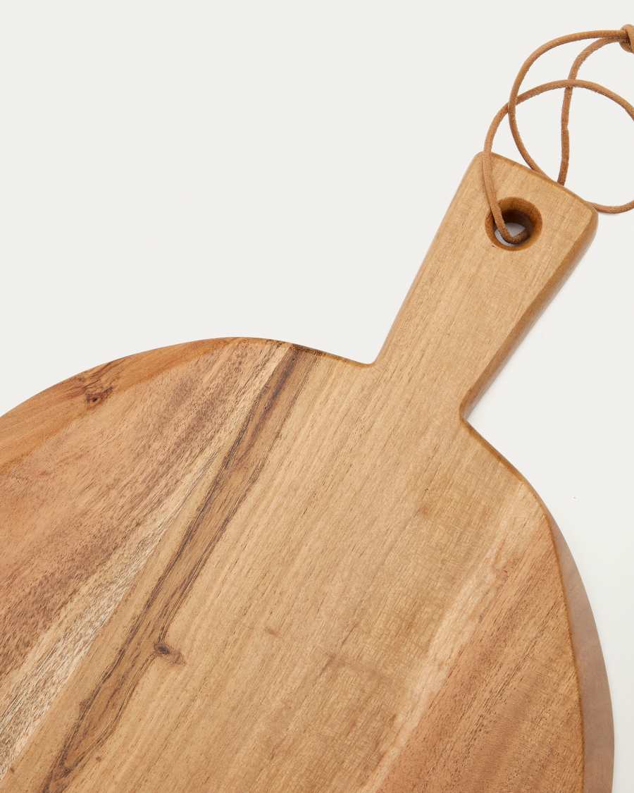 Lidiana kleines Servierbrett aus massivem Akazienholz