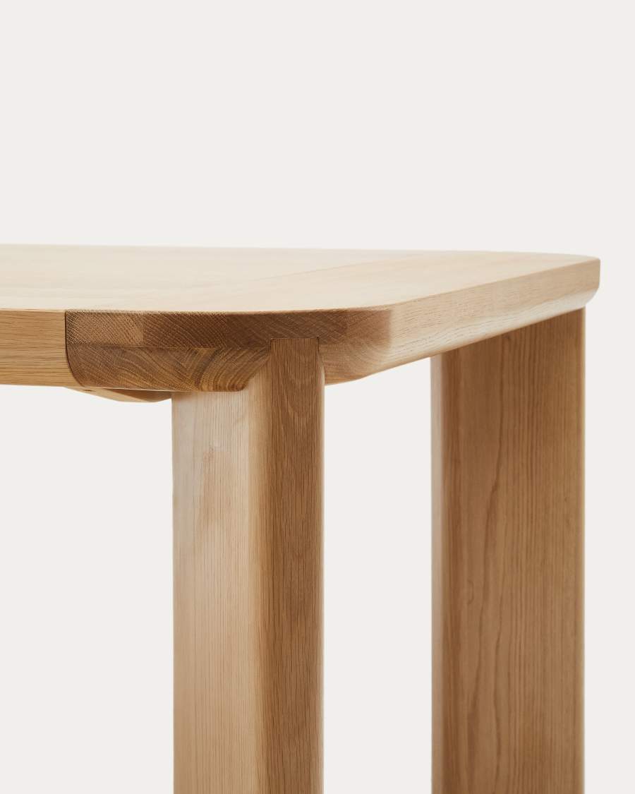 Jondal extendable table made of solid wood and oak veneer, 240 (320) cm x 100 cm FSC 100%