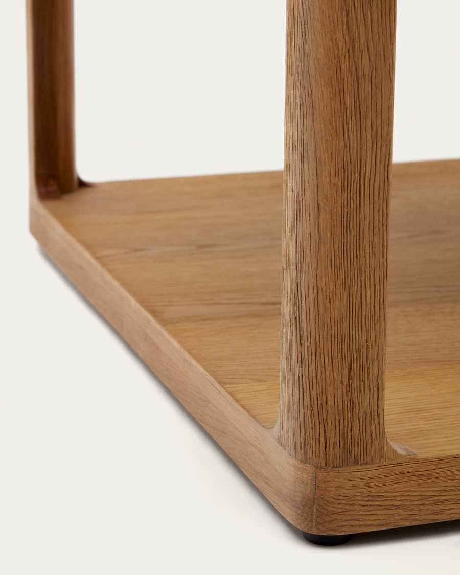 Maymai oak wood coffee table 140 x 65 cm