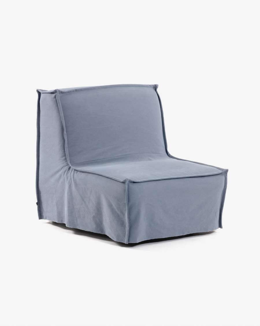 Lyanna sofa bed 90 cm blue