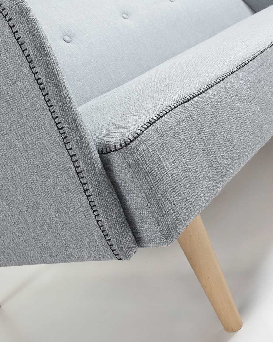 Lika slaapbank 180 cm grijs