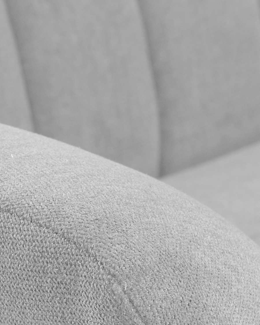 Divano Obo 3 posti grigio chiaro 190 cm