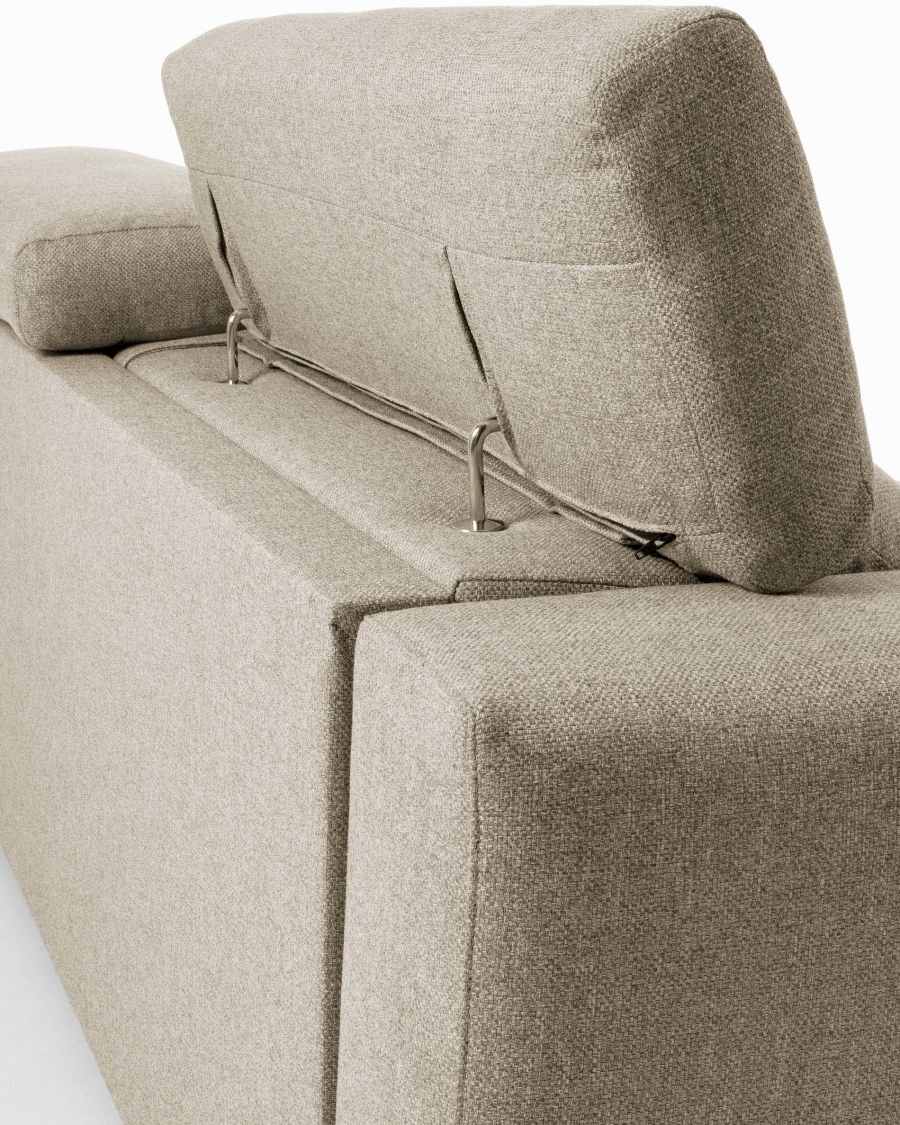 Kant Bettsofa 160 cm viscoelastisch beige