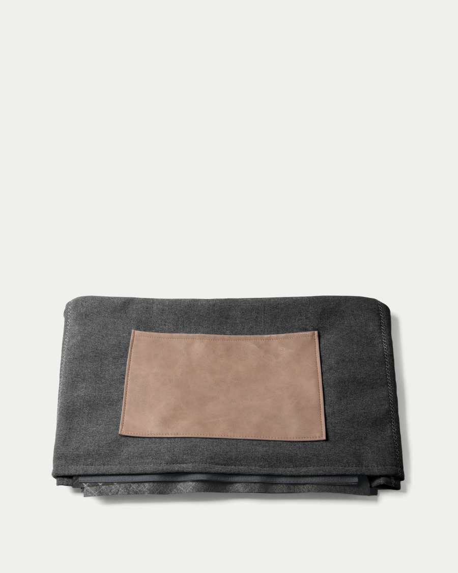 Fodera per pouf Kos nera