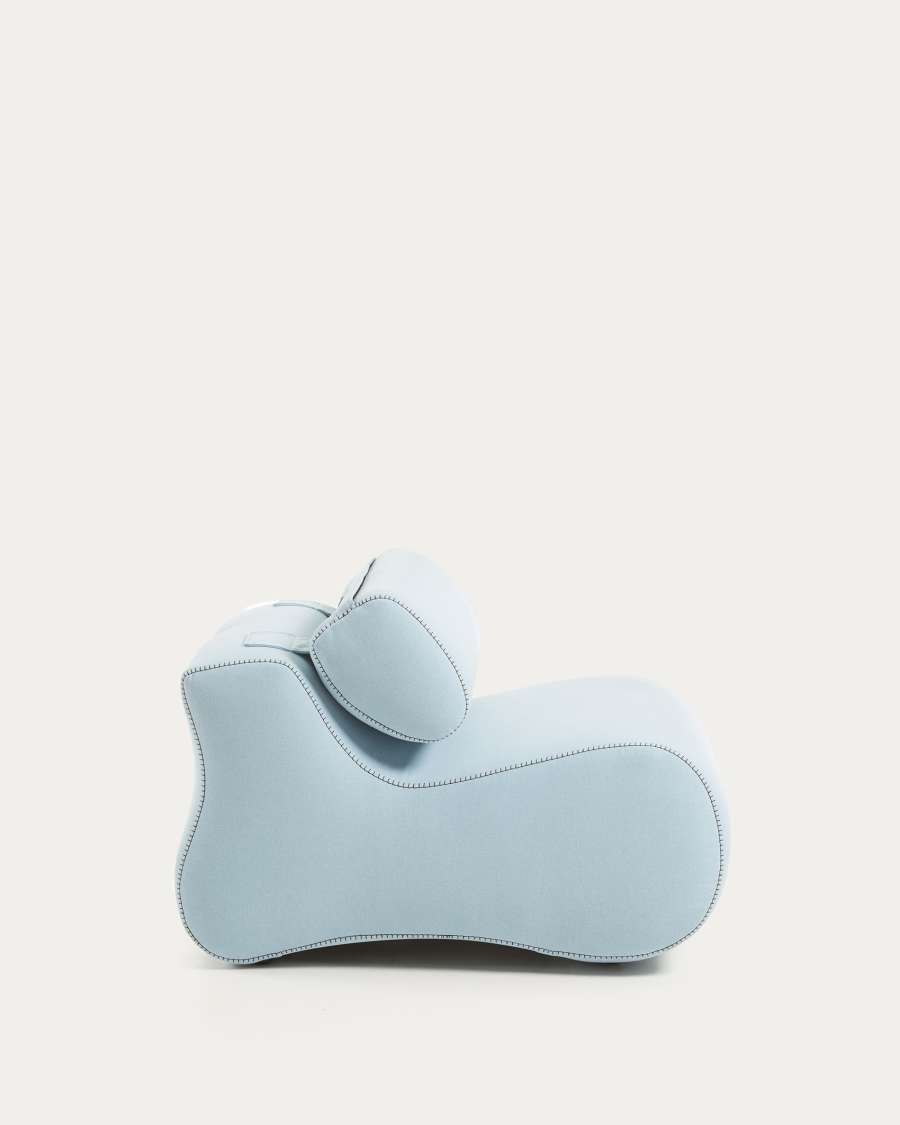 Poltrona Club azul claro