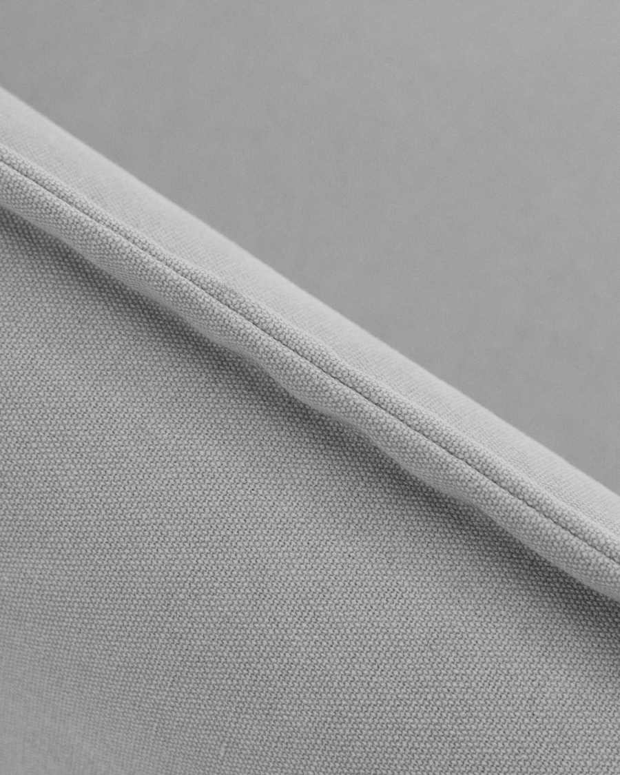 Samsa 2-Sitzer Bettsofa Polyurethan grau 140 cm