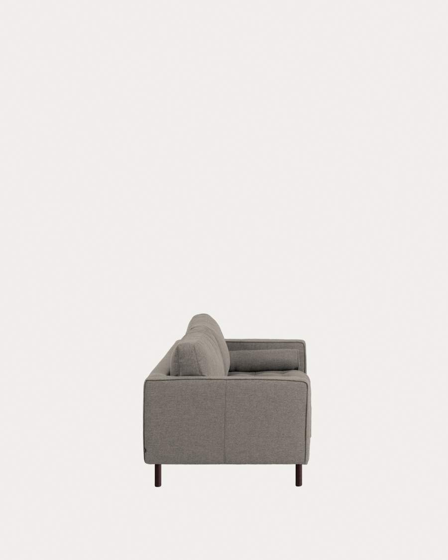 Debra 2 seater sofa in light grey, 182 cm