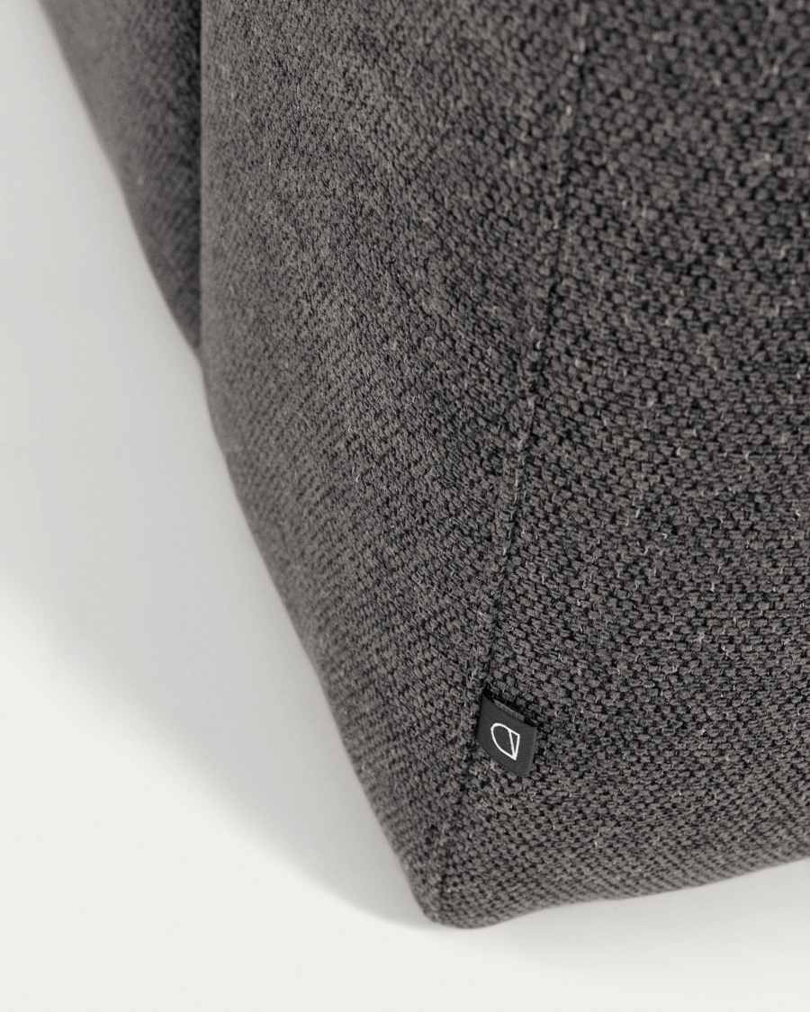 Blok 2 seater sofa in grey, 210 cm