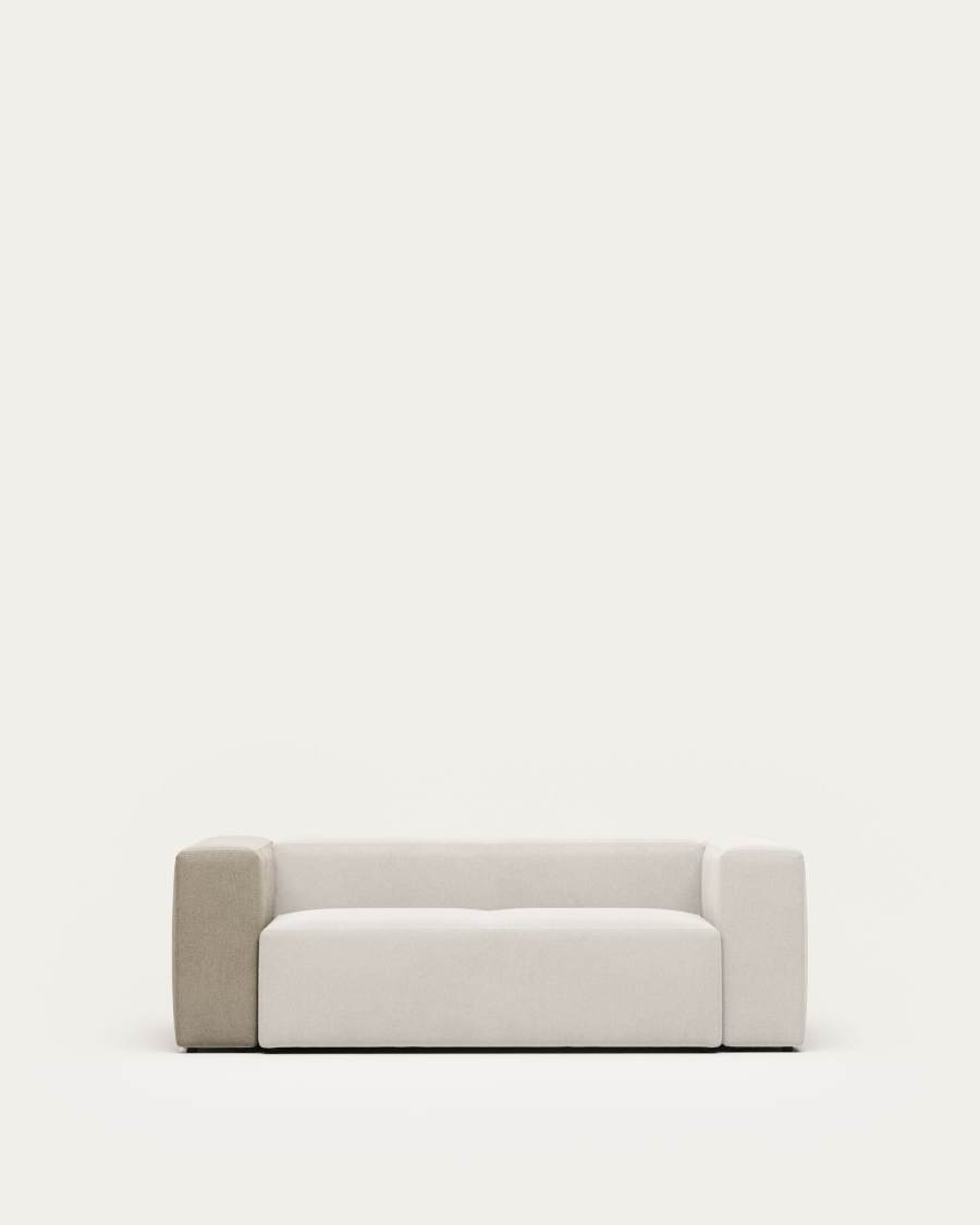 Blok sofa left armrest for seat with 70 cm depth Personalised fabric C