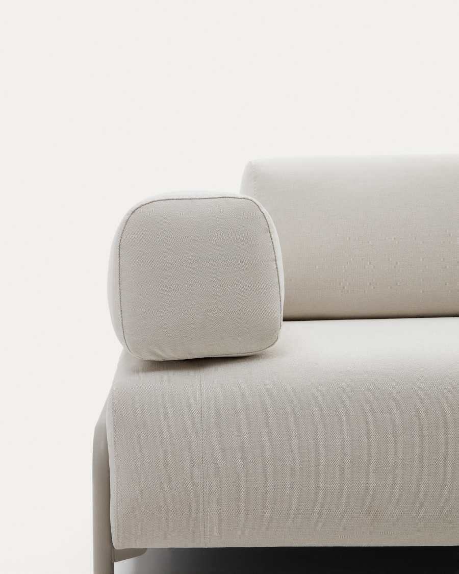 Compo beige chenille arm