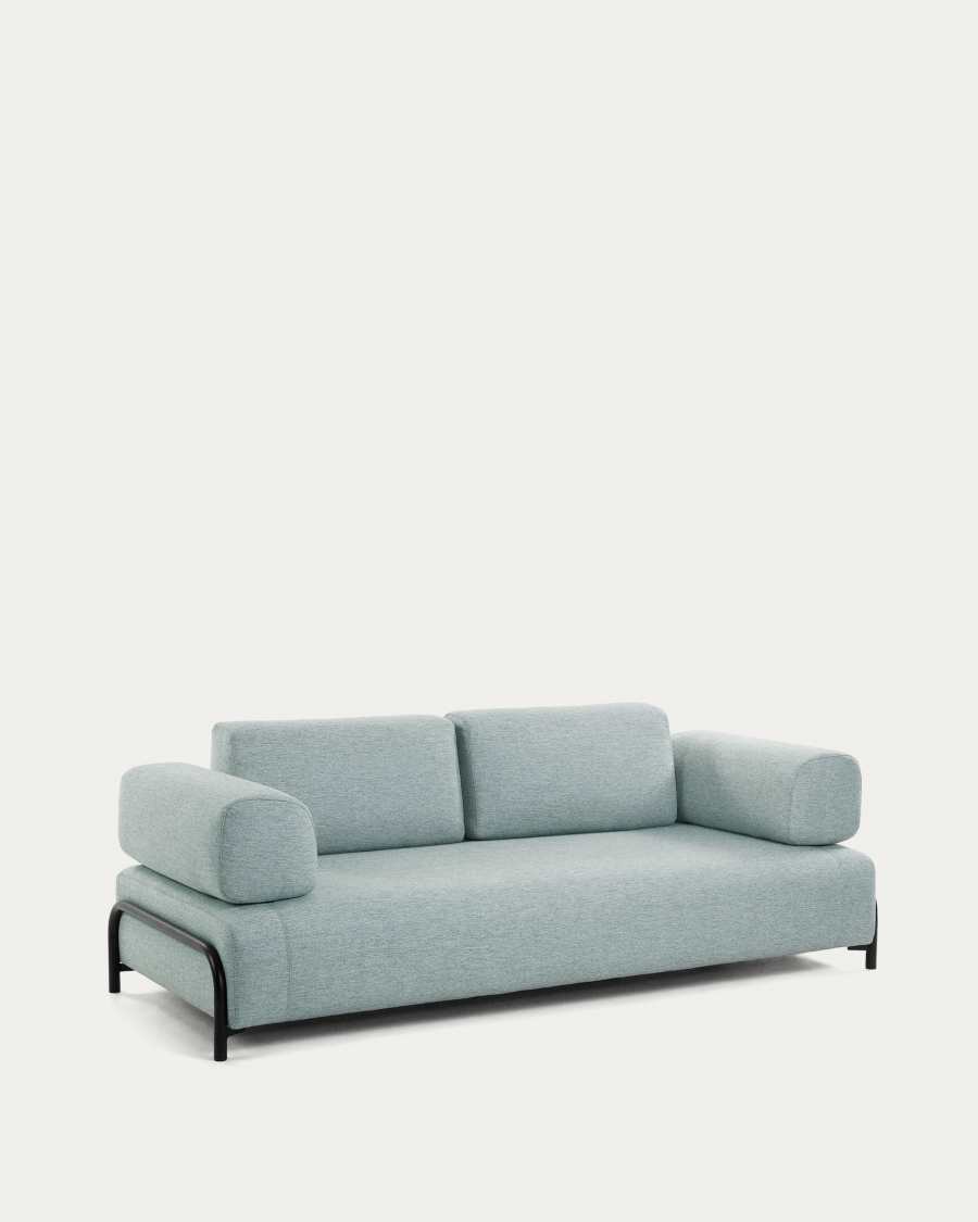 Divano Compo 3 posti turchese 232 cm