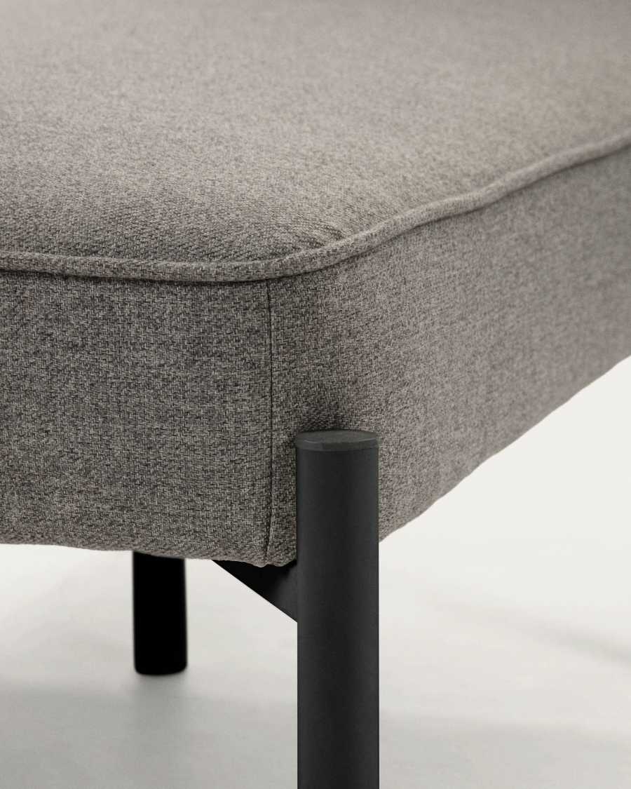 Nelki three-seater sofa bed in grey 190 cm