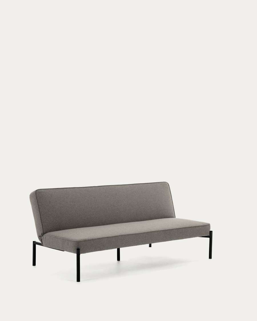 Nelki three-seater sofa bed in grey 190 cm